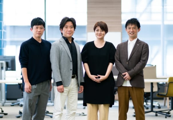Aya Kohno, Yusuke Sugano, Ryohei Horiuchi, Kiyoaki Murasawa
