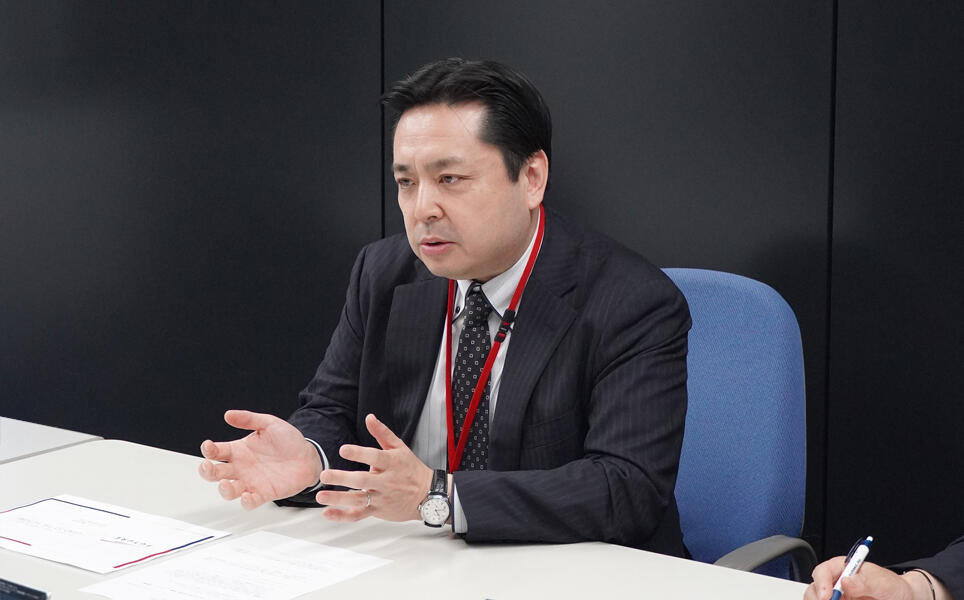 「物流改正法が示す、政府と事業者がともに目指すべき方向」インタビューの様子2